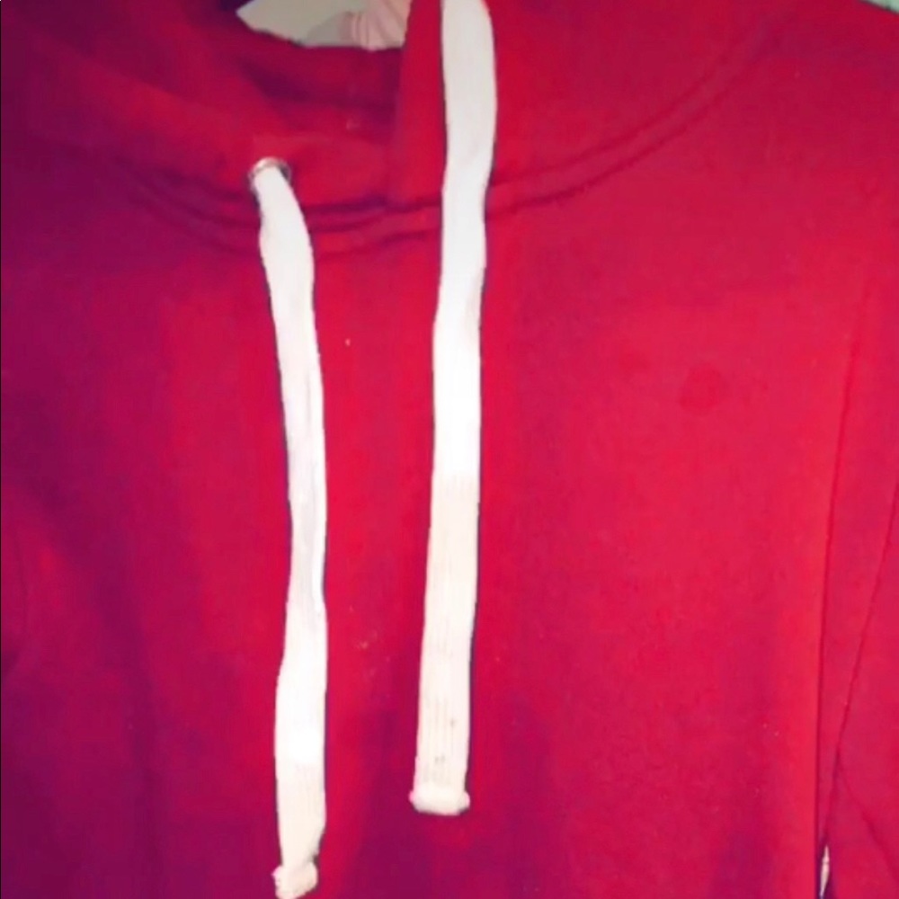 Red hoodie